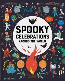 Illustrated book cover for Spooky Celebrations around the world