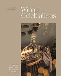 Brown book cover for Winter Celebrations